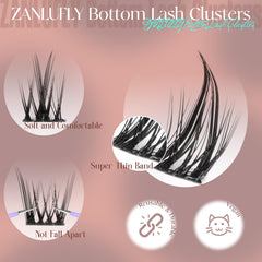 ZANLUFLY soft synthetic fibers provide comfortable, everyday wear