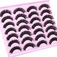 Zanlufly vegan, cruelty-free lashes ideal for daily wear.