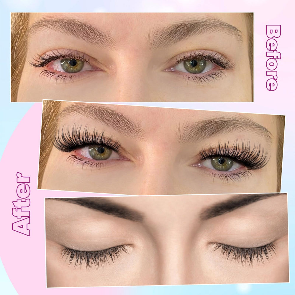 zanlufly wispy 3D cluster lashes capture delicate glamour with lightweight comfort.