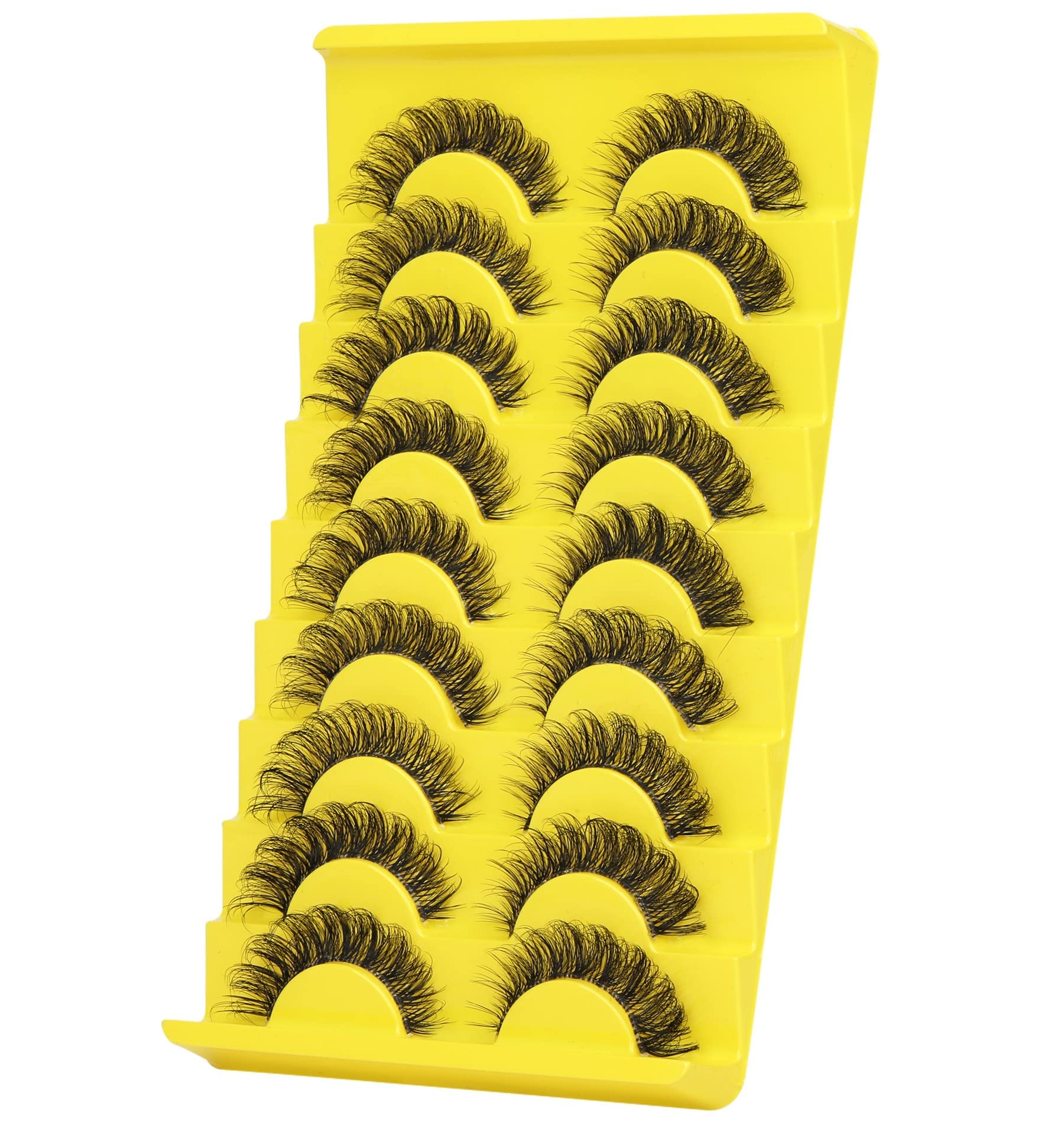 Zanlufly wispy lashes add natural length and volume