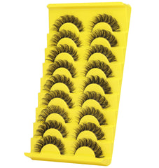 Zanlufly wispy lashes add natural length and volume