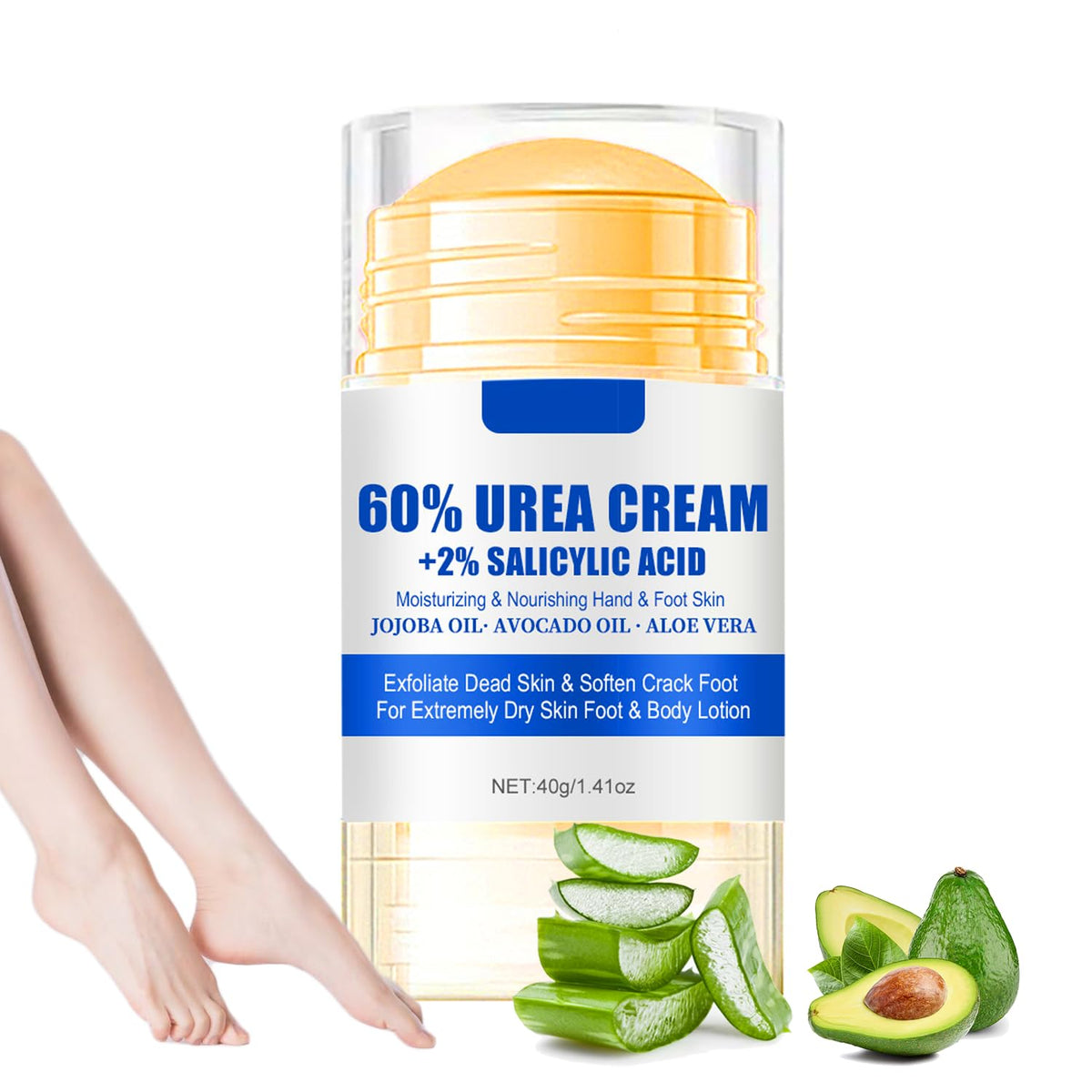 ZARICS crema urea 60% para pies en envase, hidrata profundamente.