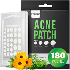 ZATKTK patch packaging shows discreet hydrocolloid solution for blemishes.