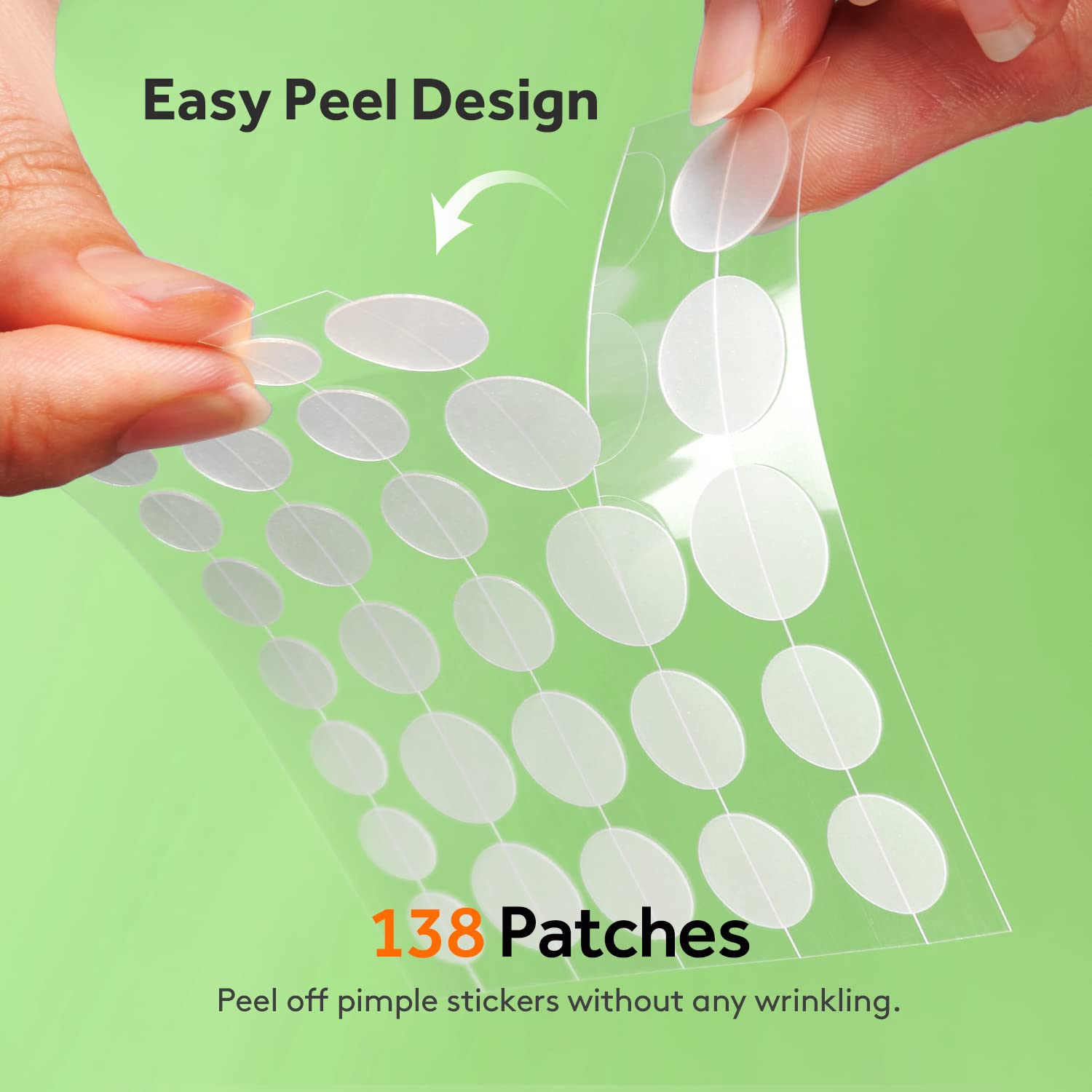 Parche ZATKTK 30x60 mm XL para zonas grandes, facilita cobertura completa