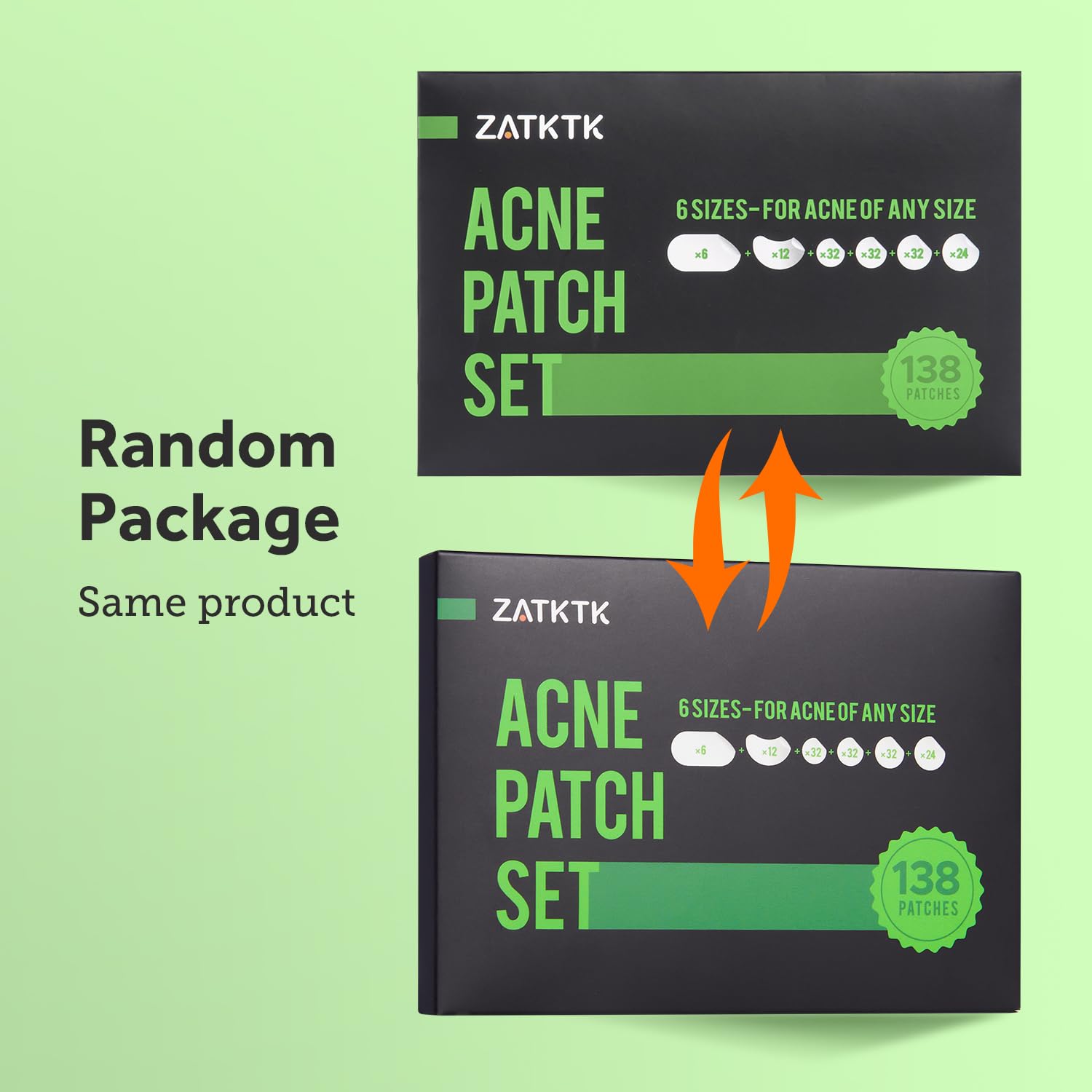 Parche ZATKTK para cuerpo, perfecto para áreas grandes