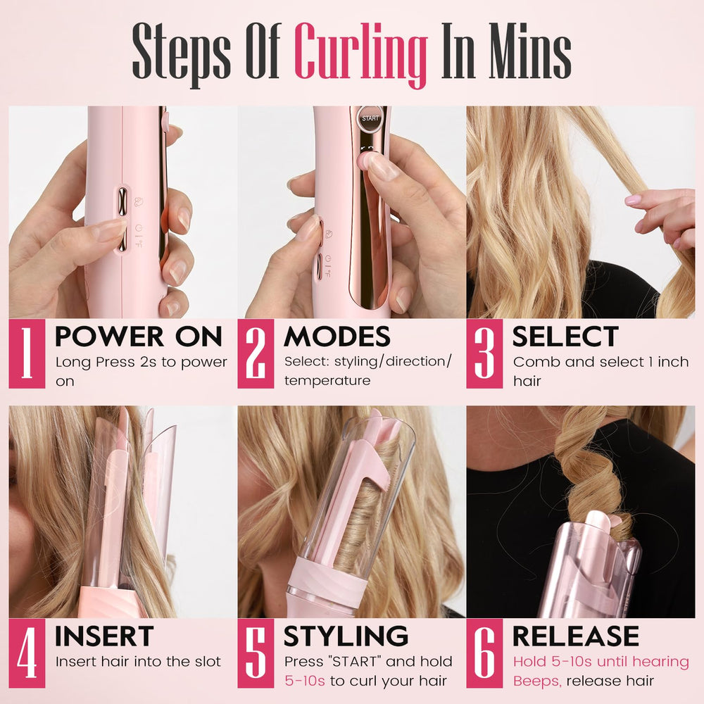 ZAVAREA rotating mechanism demo for versatile left-right and alternating curls.