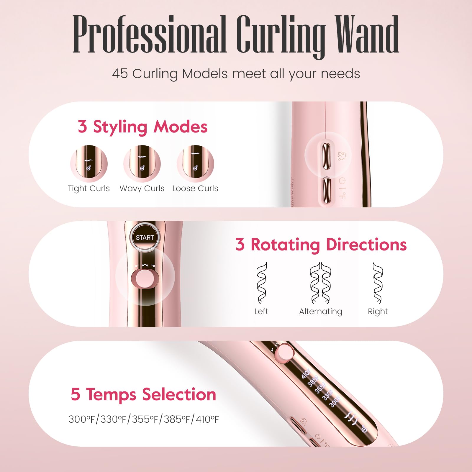 ZAVAREA tangle-detection sensor ensures safety by stopping if hair gets stuck.