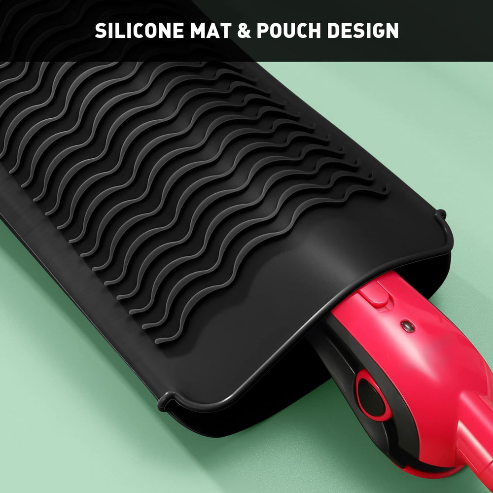 ZAXOP travel-ready silicone pouch protects vanity on the go.