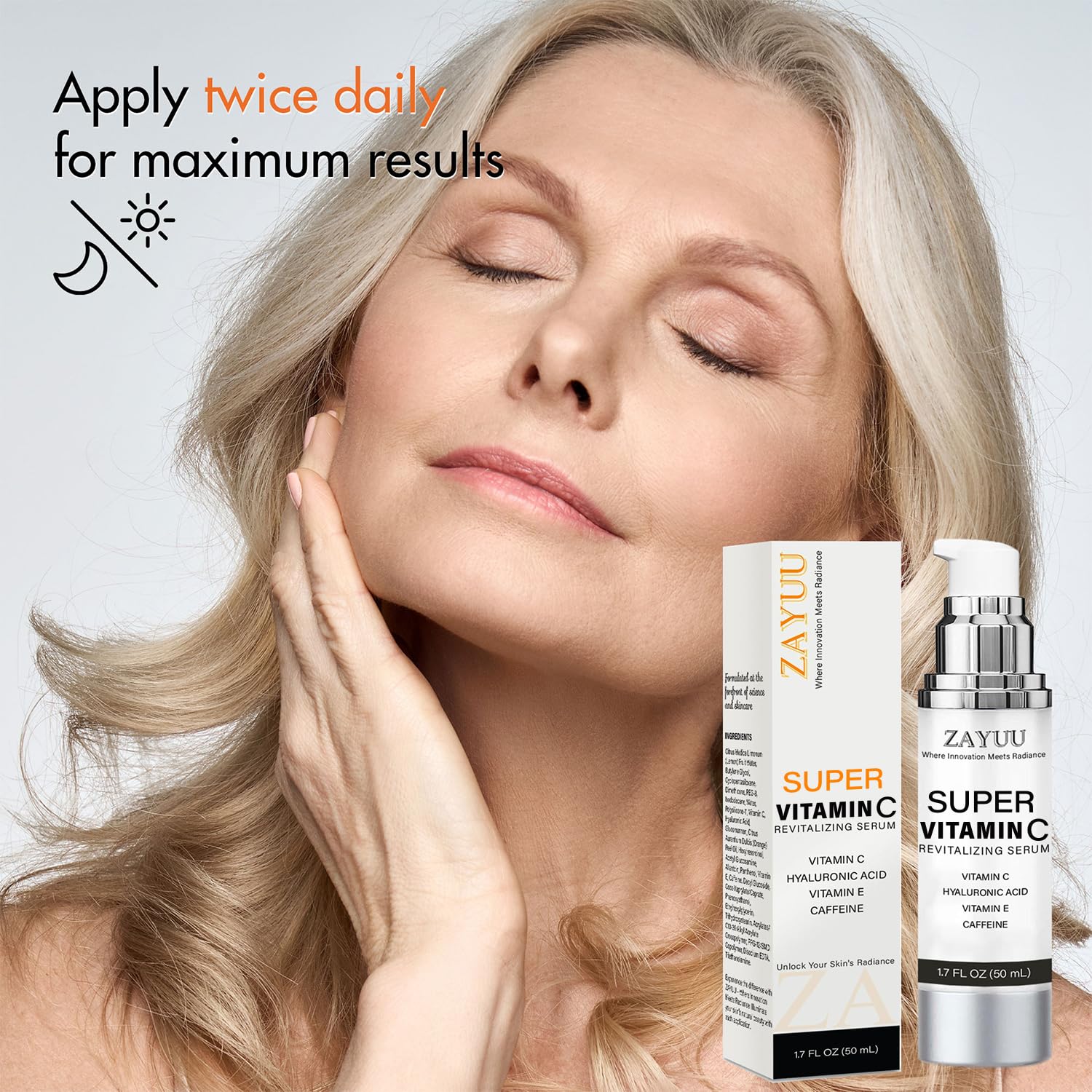 ZAYUU serum textura ligera absorción rápida y agradable