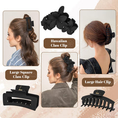 ZCLRUIQI flat clip provides strong, snag-free hold for smooth looks.