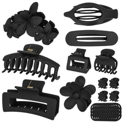 ZCLRUIQI large hair clip secures thick hair for all day hold.