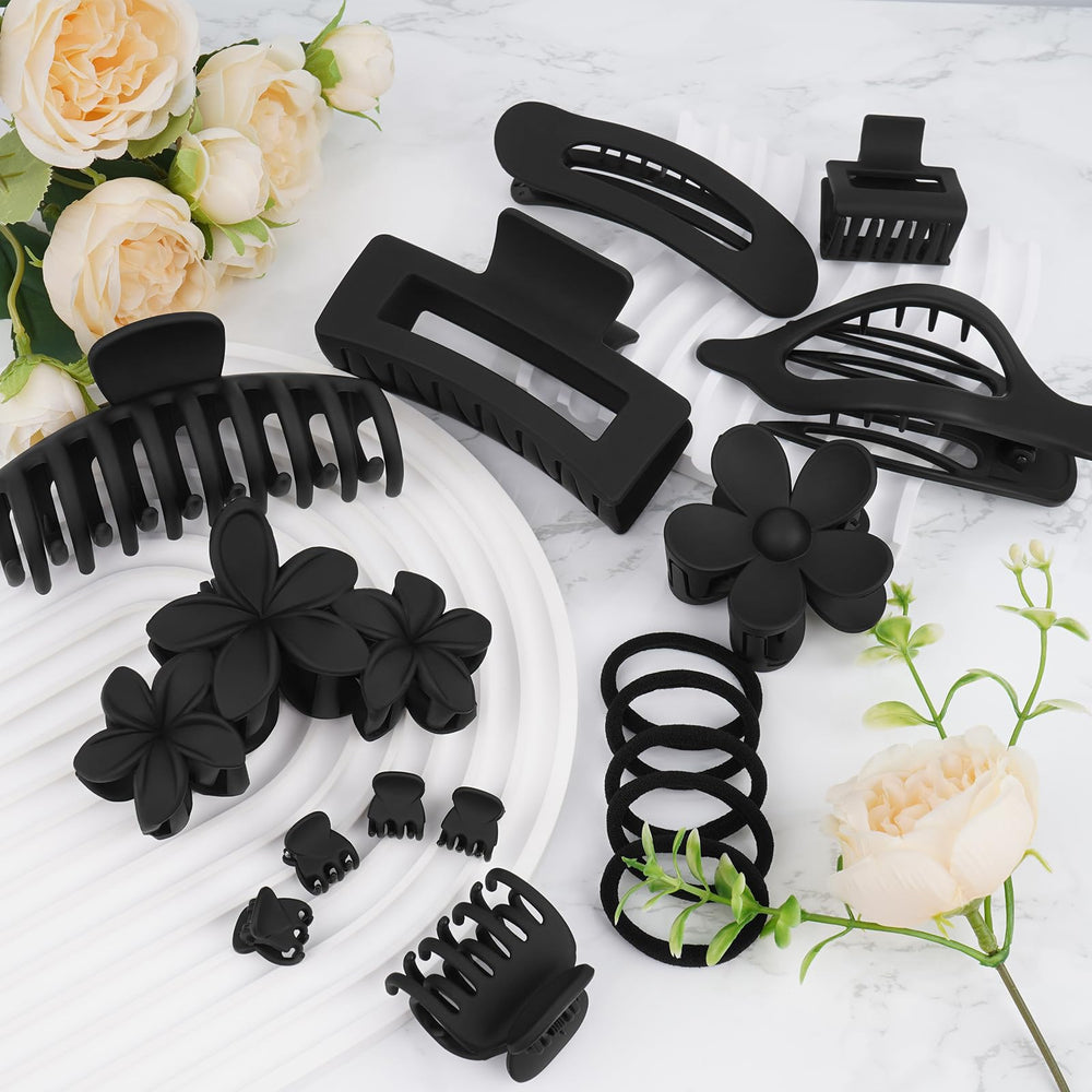 ZCLRUIQI small square clip secures fine hair with discreet hold.