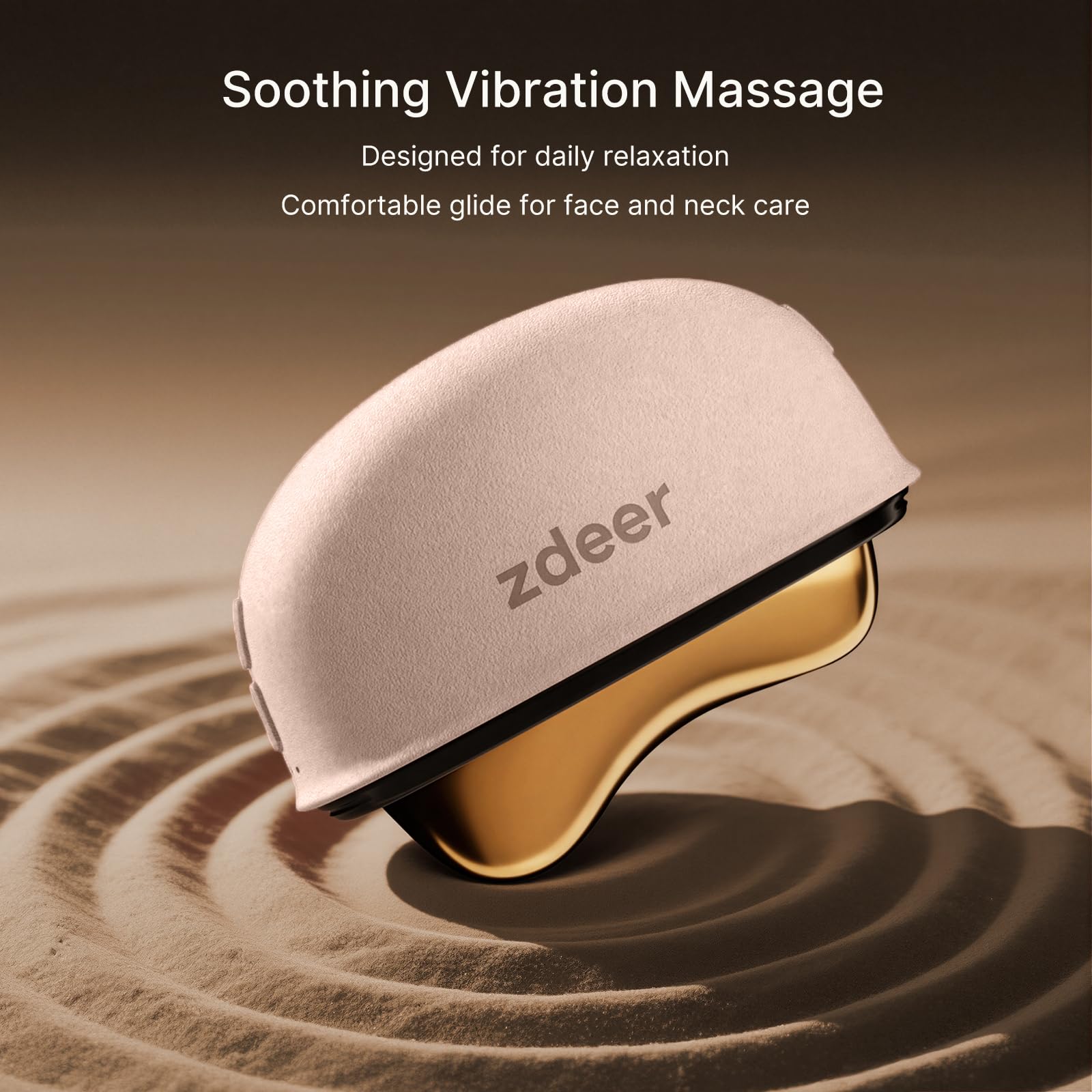 ZDEER massager with up to 1.5 hours battery life on the go.