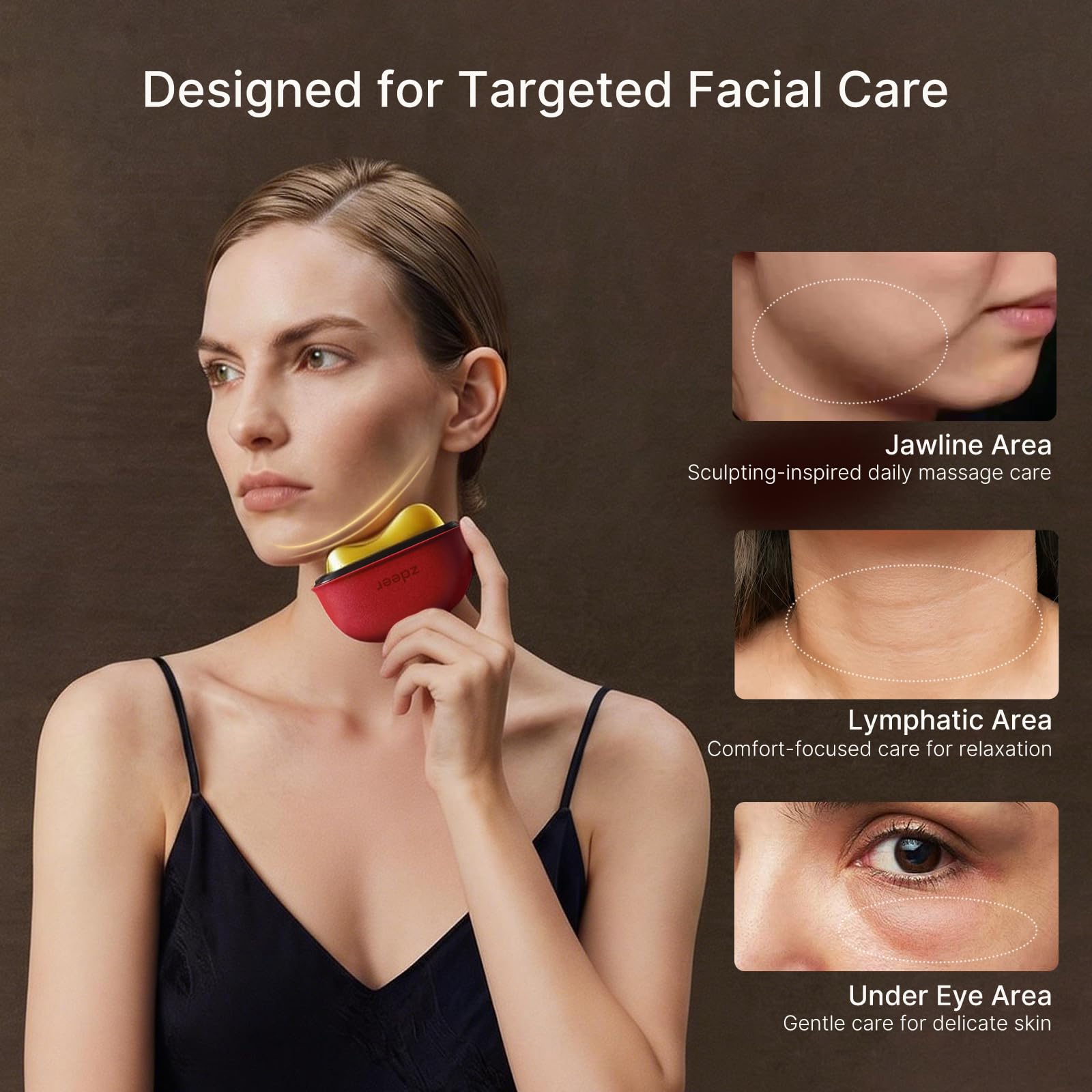 ZDEER at-home spa experience with easy, portable skincare sessions.