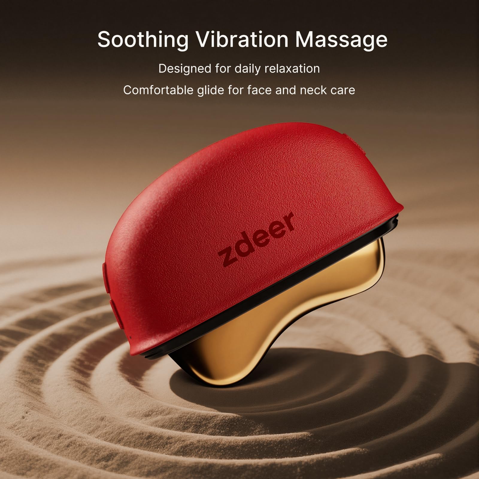 ZDEER travel-friendly massager is lightweight and easy to pack.