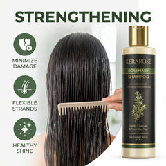 Zdiwond Kerarose Rosemary Shampoo rosemary extract detail signals botanical freshness