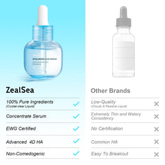 ZealSea Serum aplicación en piel para uso diario y confort.
