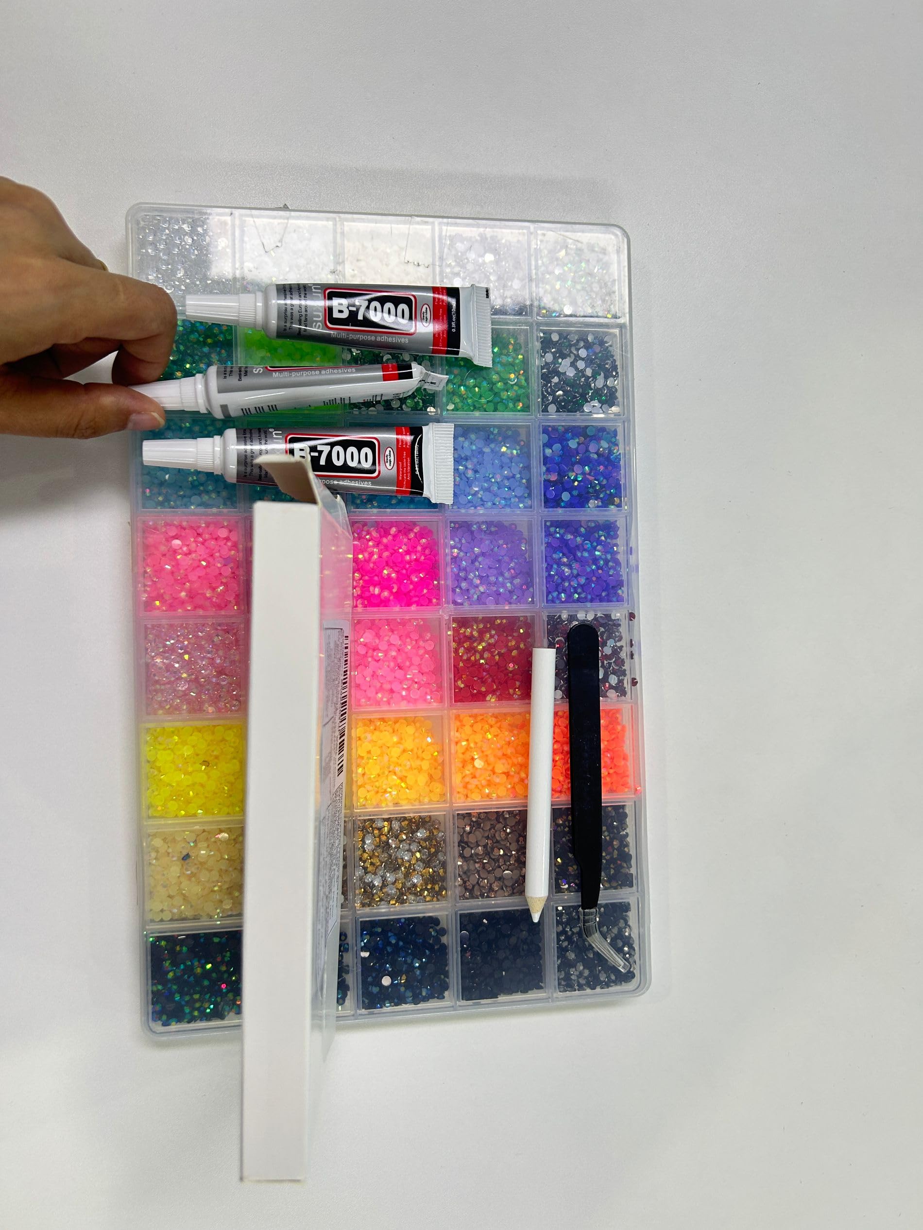Zefy full bedazzler kit ready for creative projects.