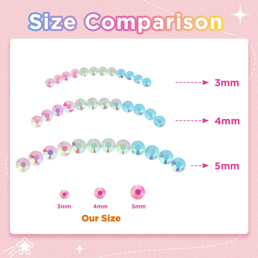 Zefy resin rhinestones add eye-catching shimmer to projects.