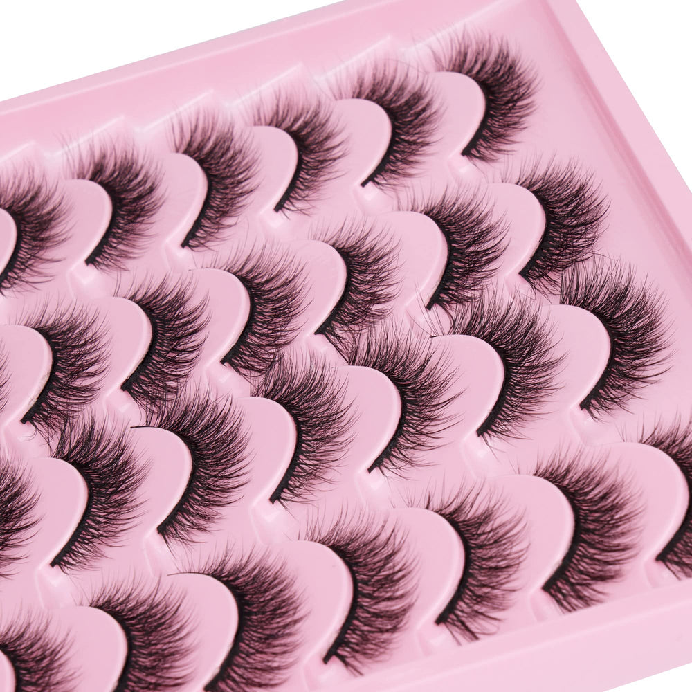 Zegaine lashes lightweight and comfortable for all-day wear.