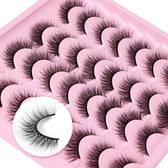 Zegaine cat eye lashes pack enhances eye shape and charm.