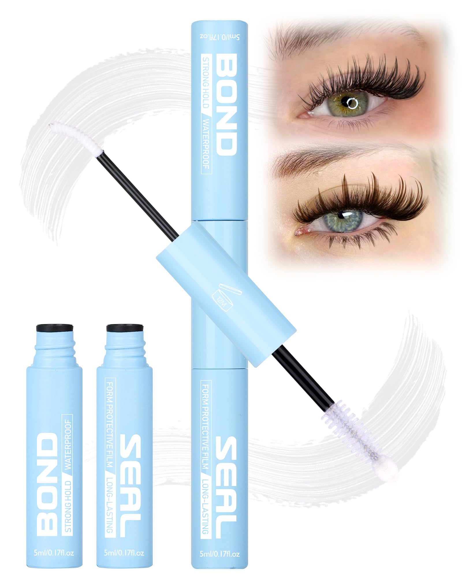 Zegaine DIY lash extension kit highlighting easy at-home use.