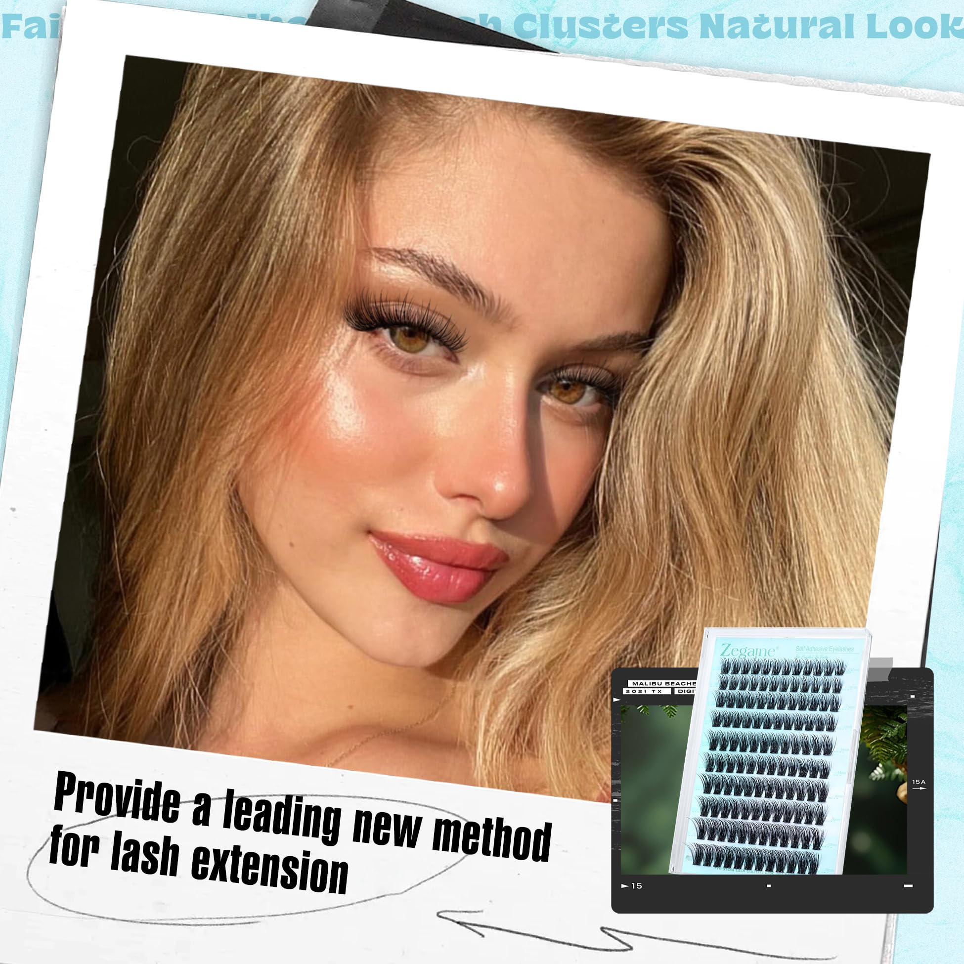 Zegaine handmade lash clusters reflect quality craftsmanship and durability.