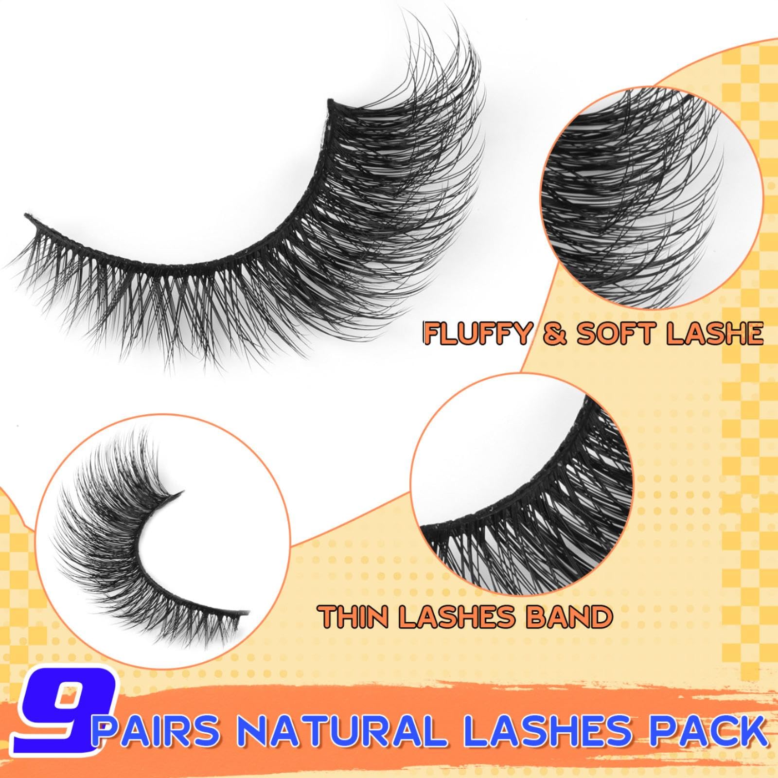 Zegaine handmade strip lashes are easy to apply and comfortable.