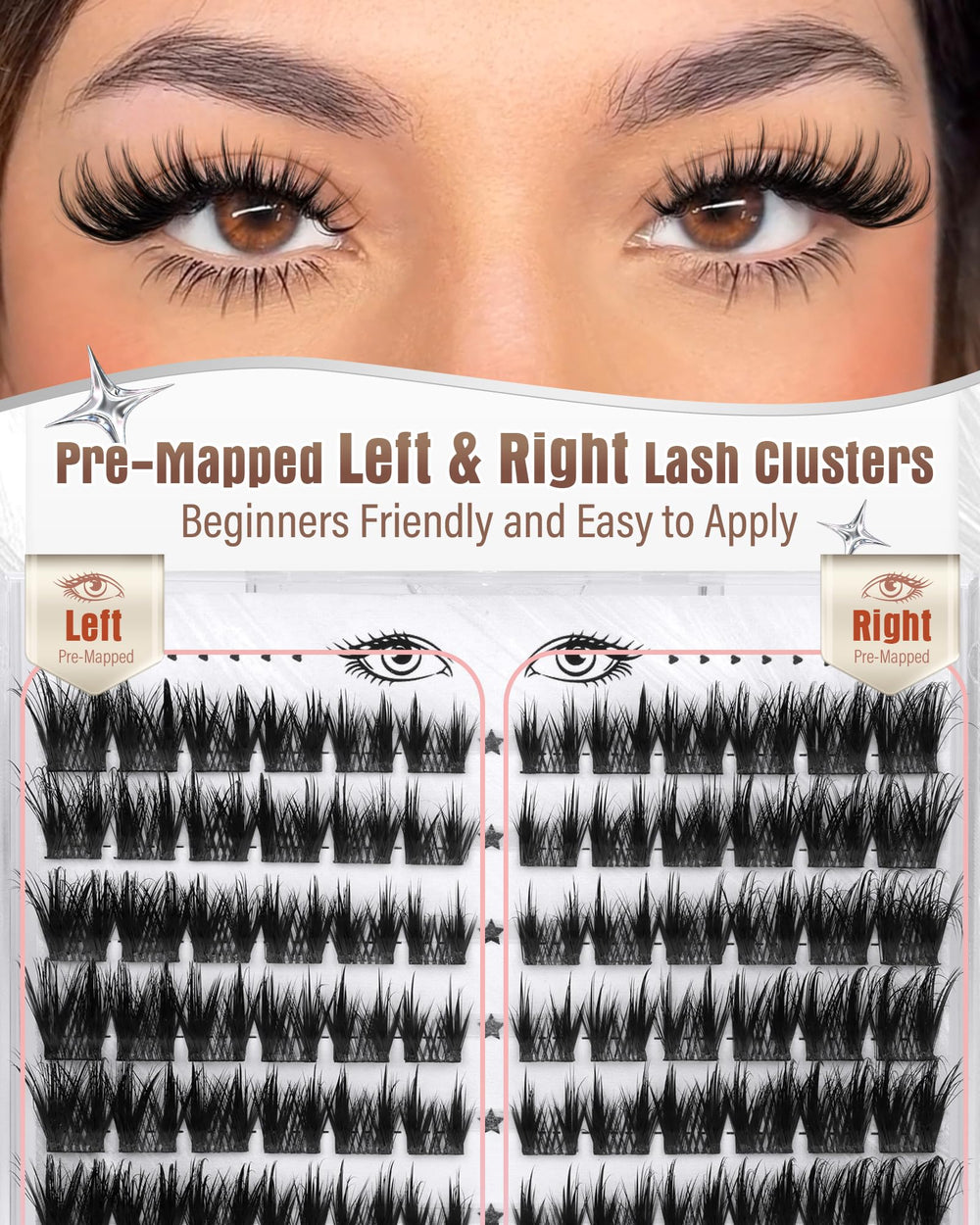 Zegaine lightweight, breathable lashes ensure all-day comfort.
