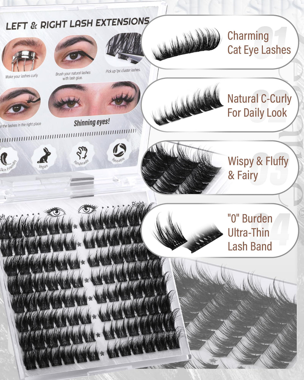 Zegaine manga-inspired wisps add texture without heaviness.
