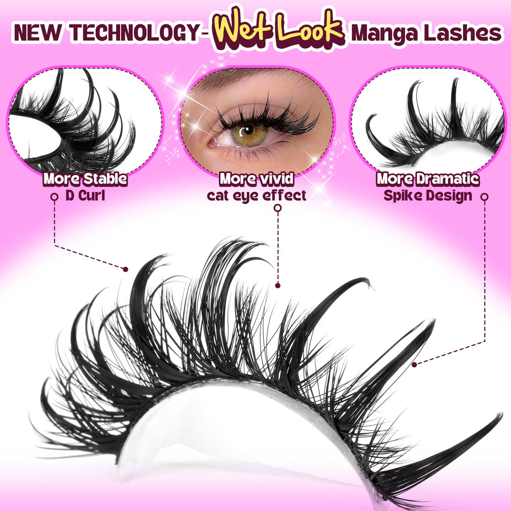 Zegaine Manga Lashes Reusable Dramatic lashes worn 10+ times