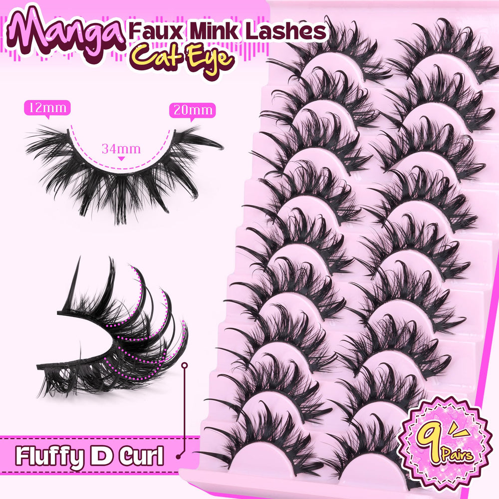 Zegaine Manga Lashes Wet Look Thai Style adds voluminous drama