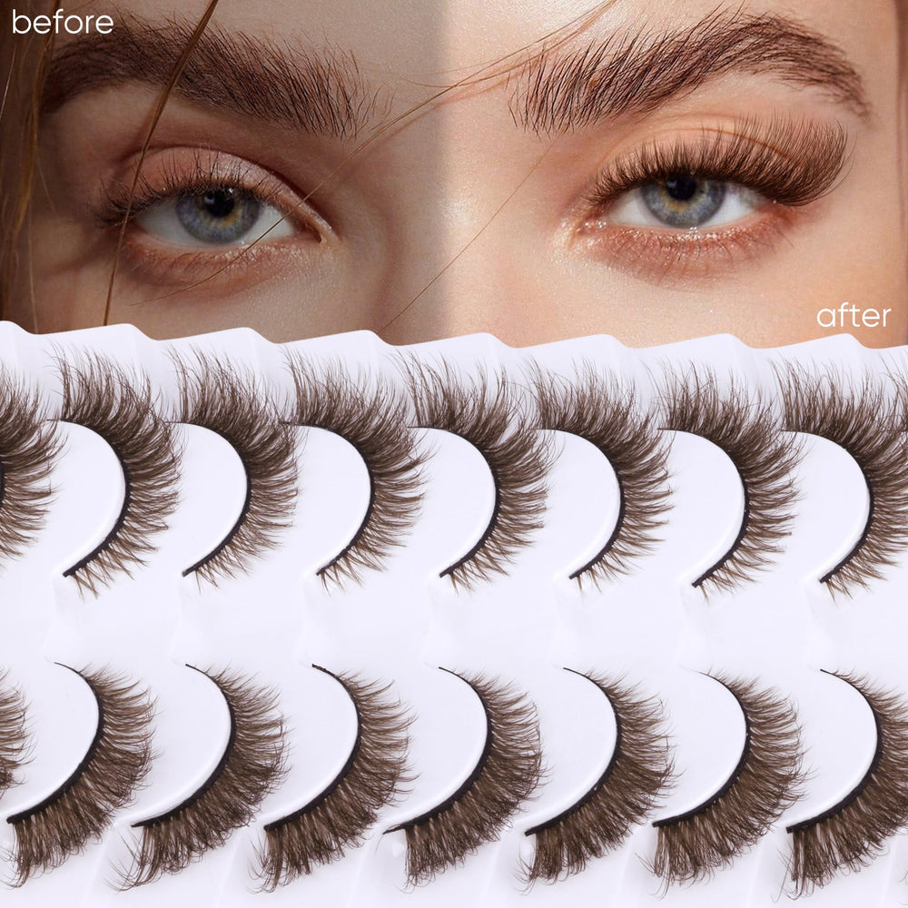 Zegaine reusable brown lashes offer multiple wears with care