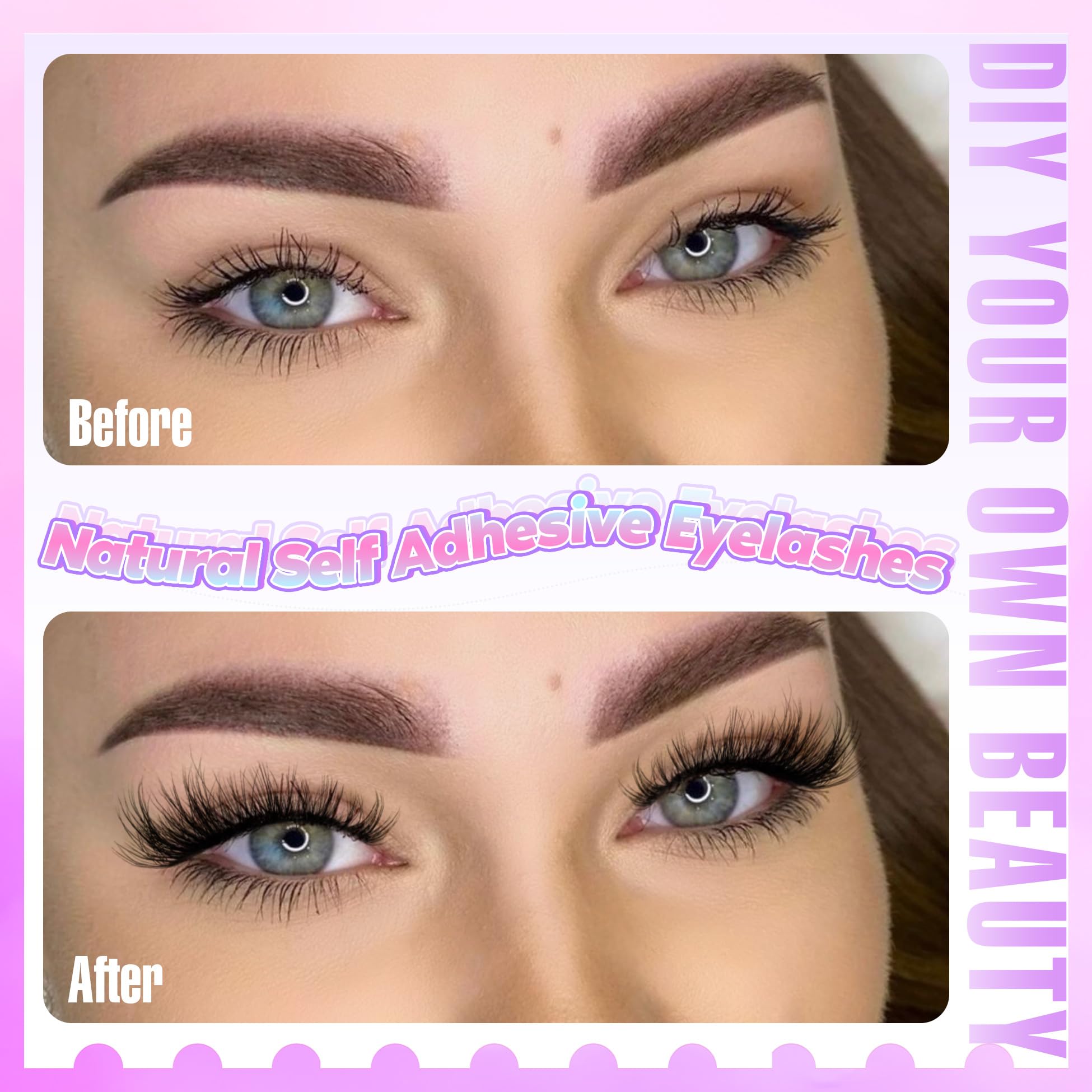 Zegaine reusable lash clusters stay secure with proper care.