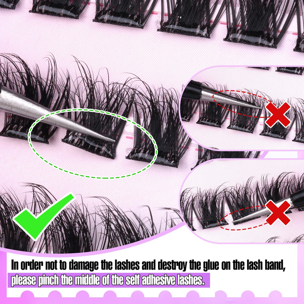 Zegaine subzero adhesion tip explains warming lashes before wear.