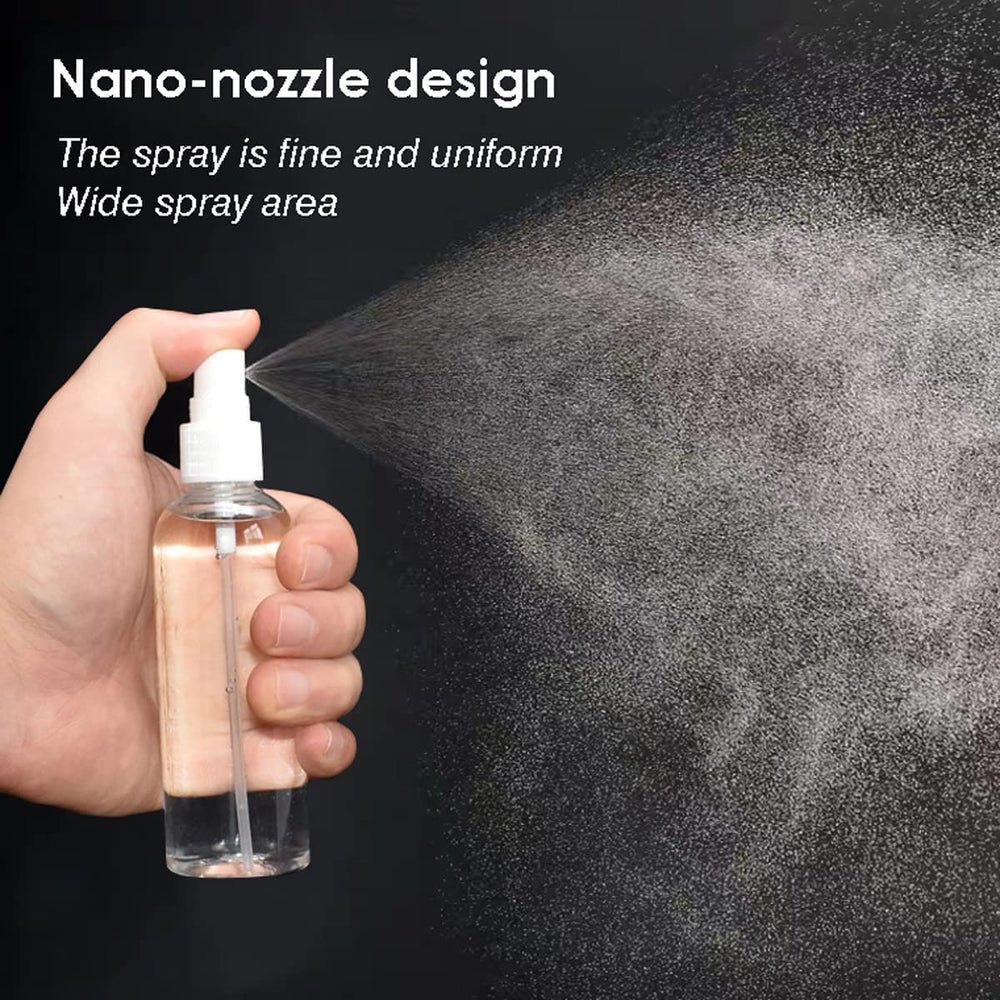 ZEJIA 2.7oz travel spray bottles side view show compact size for purses.