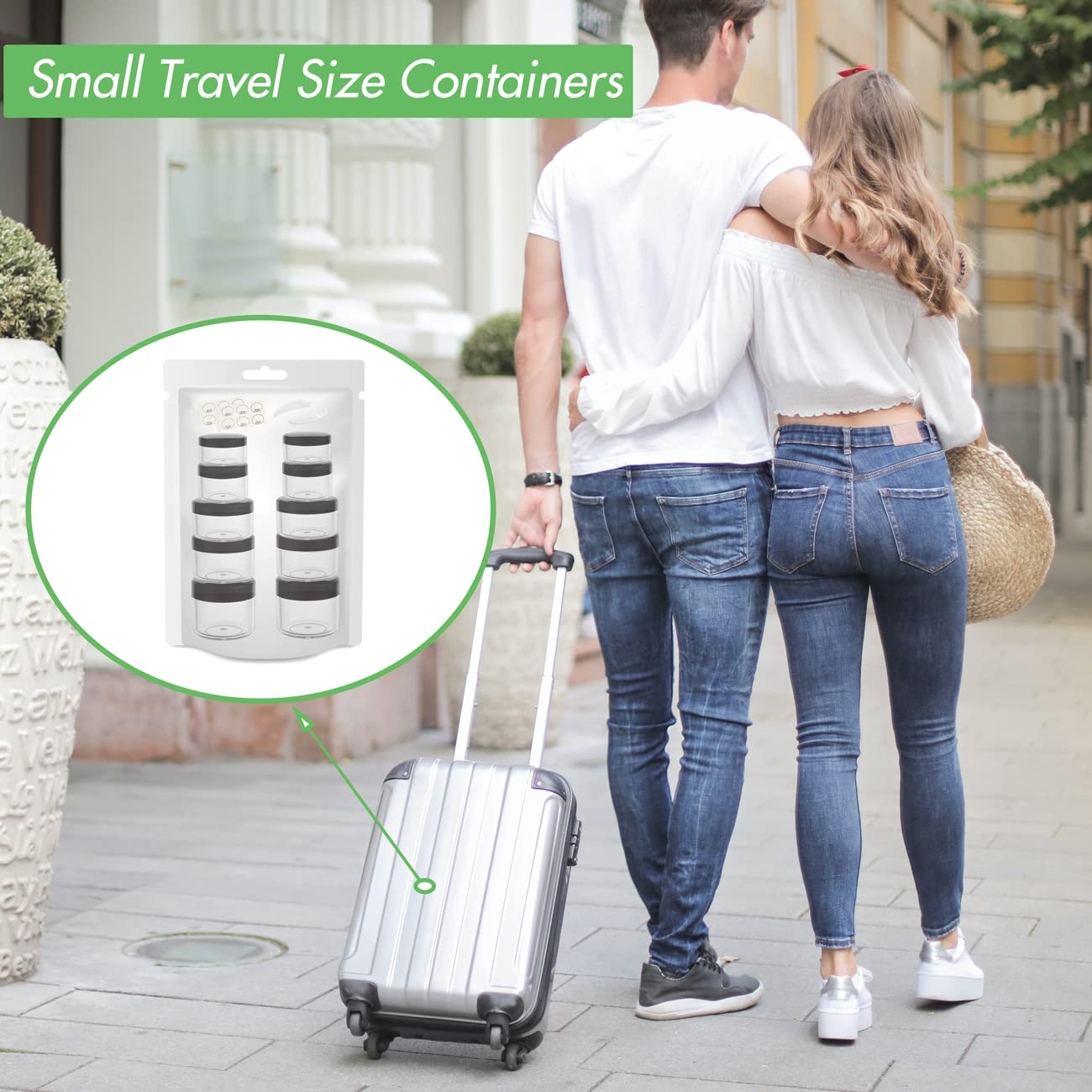 ZEJIA BPA-free jar material supports safe cosmetic storage.