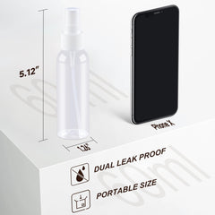 ZEJIA BPA-free thick PET material ensures clear, durable bottles