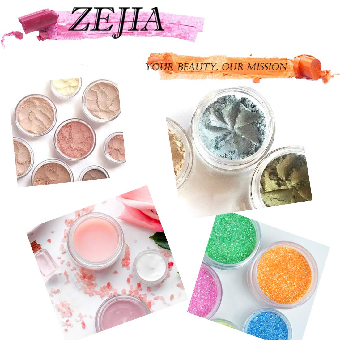 ZEJIA clear thick-bottle body offers a durable, premium look.