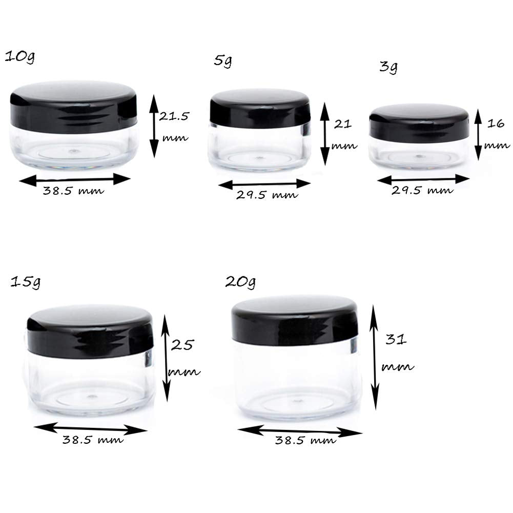 ZEJIA screw-tight seal jar prevents leaks during travel.