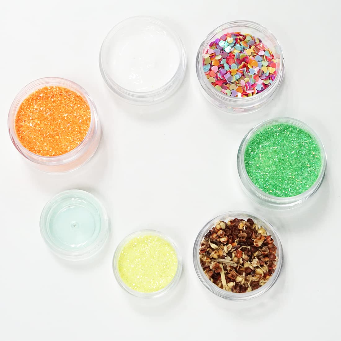 ZEJIA pink 5g travel jar with screw lid for colorful storage.