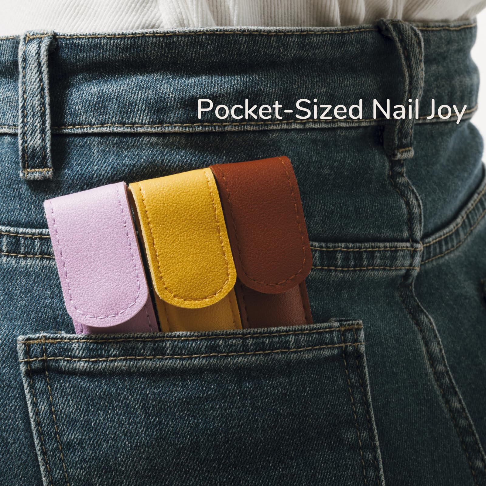 Zelin crystal file packaging features a colorful leather case for gifting.