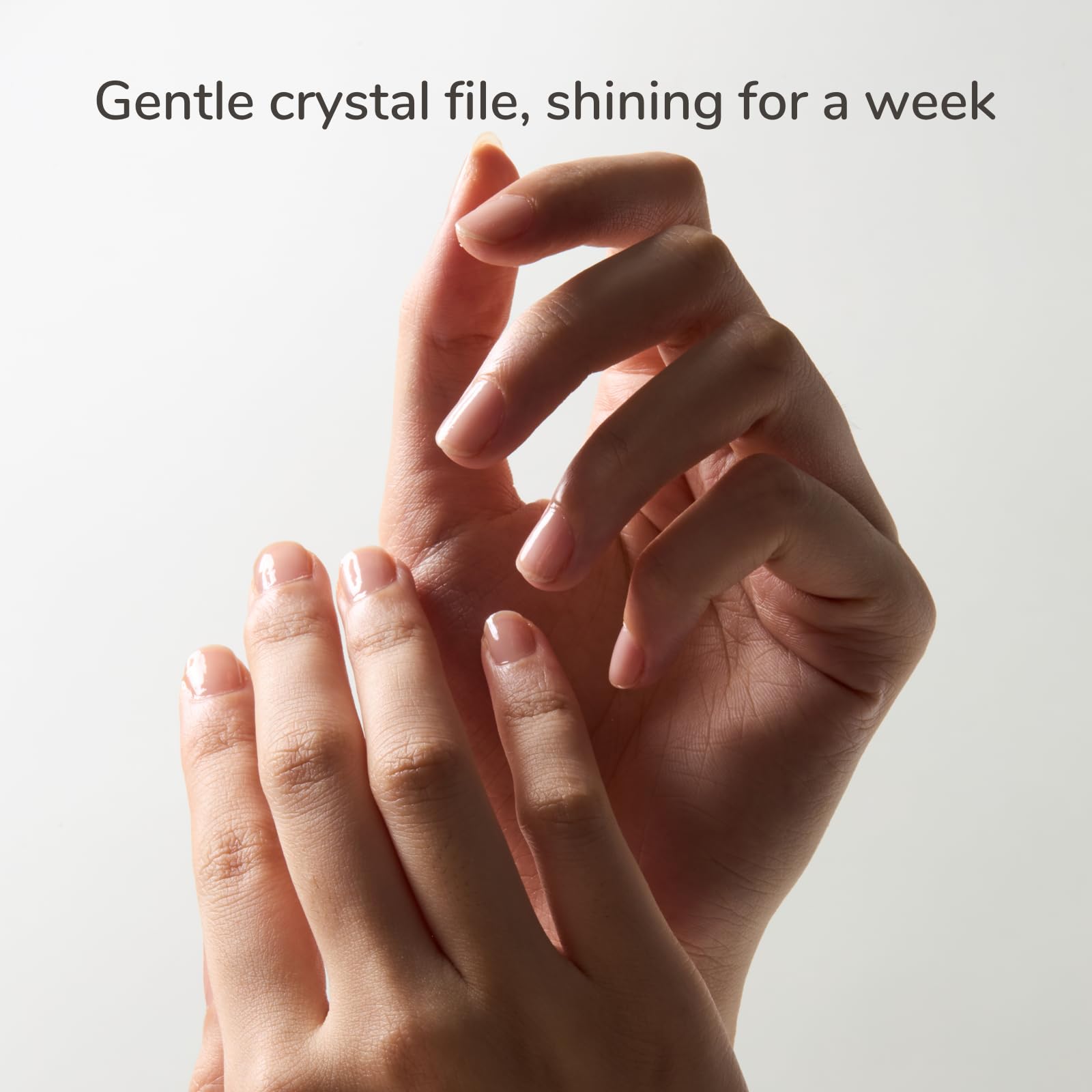 Zelin durable glass nail file that cleans easily between uses.