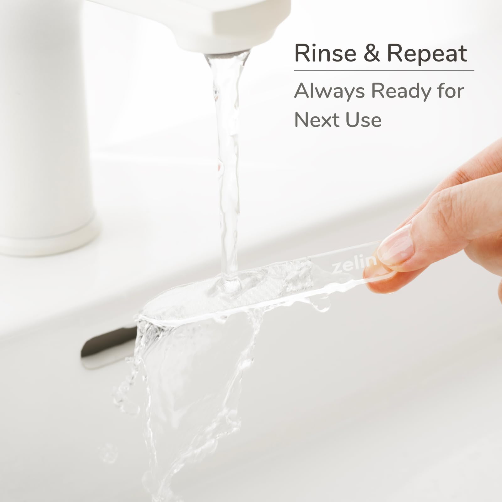 Zelin reusable glass nail file designed for long-lasting performance.