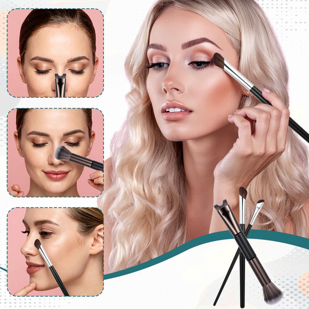 Zelphvt brushes in ABS, nylon, and zinc alloy for soft, premium feel.