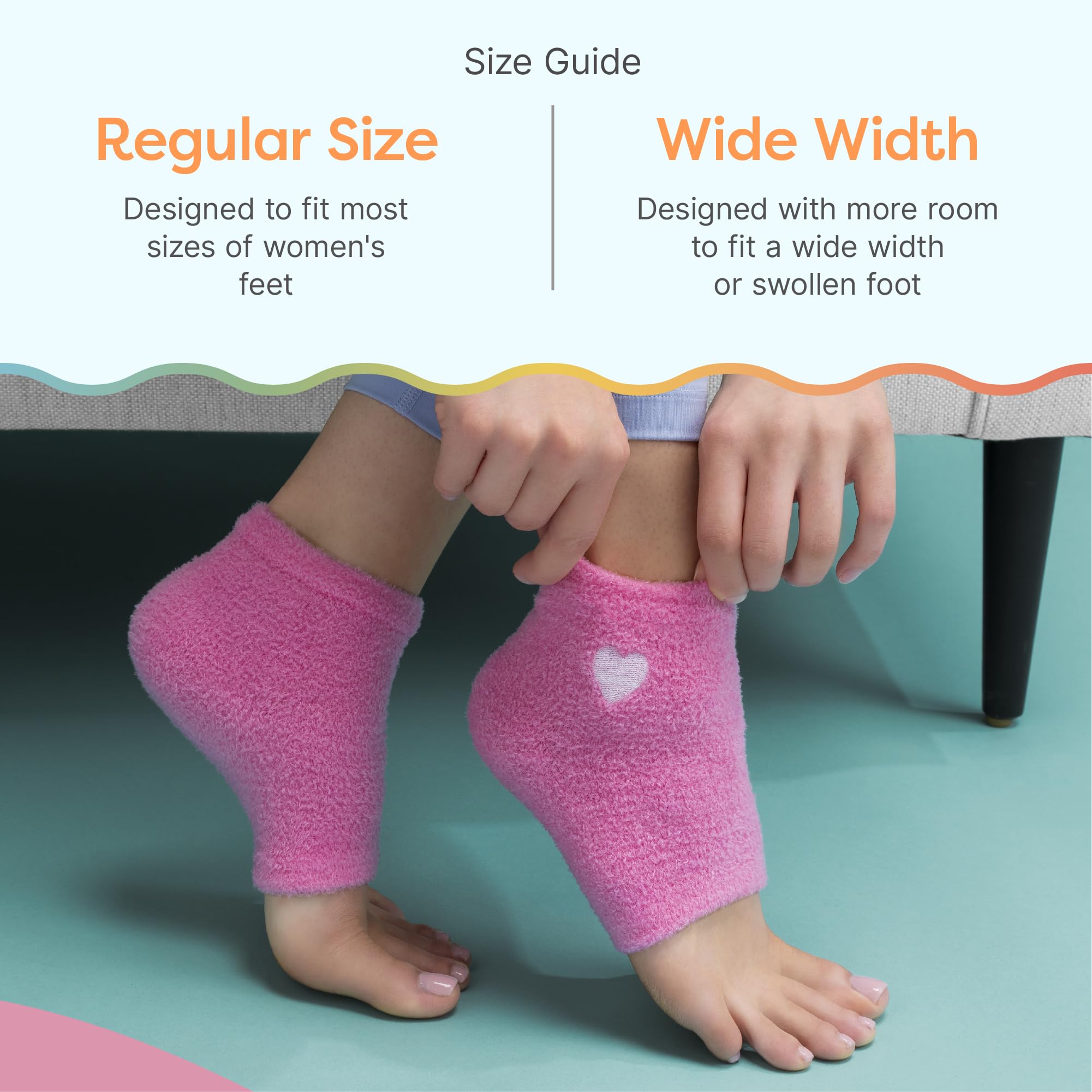 ZenToes lavable y reutilizable para repetidos cuidados de talones.