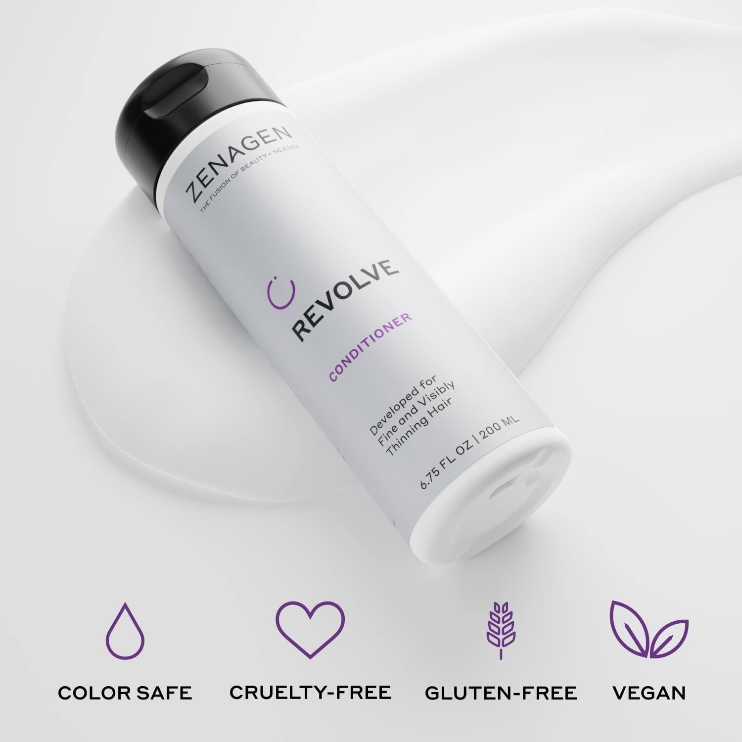Zenagen Revolve hair care routine shot hints daily use benefits
