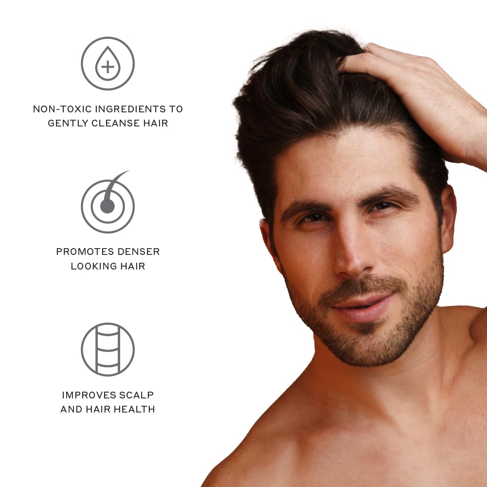 Zenagen Revolve lifestyle shot suggesting healthier-looking hair over time.