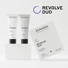 Zenagen Revolve travel kit packaging, TSA-approved for easy carry