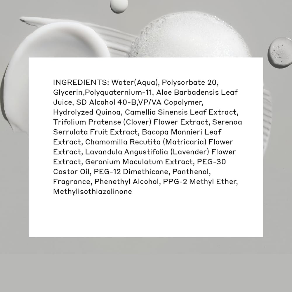 Zenagen Volume Foam styled hair showing added volume and gentle hold.